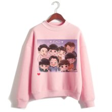 K-Pop Exo Harajuku Cartoon Design Streetwear For Women K-Pop Exo Harajuku Cartoon Design Streetwear For Women