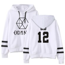 Exo Combination Printed Casual Hoodies Exo Combination Printed Casual Hoodies