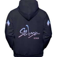 EXO Harajuku Printed Unisex Casual Long Sleeve Hoodies EXO Harajuku Printed Unisex Casual Long Sleeve Hoodies