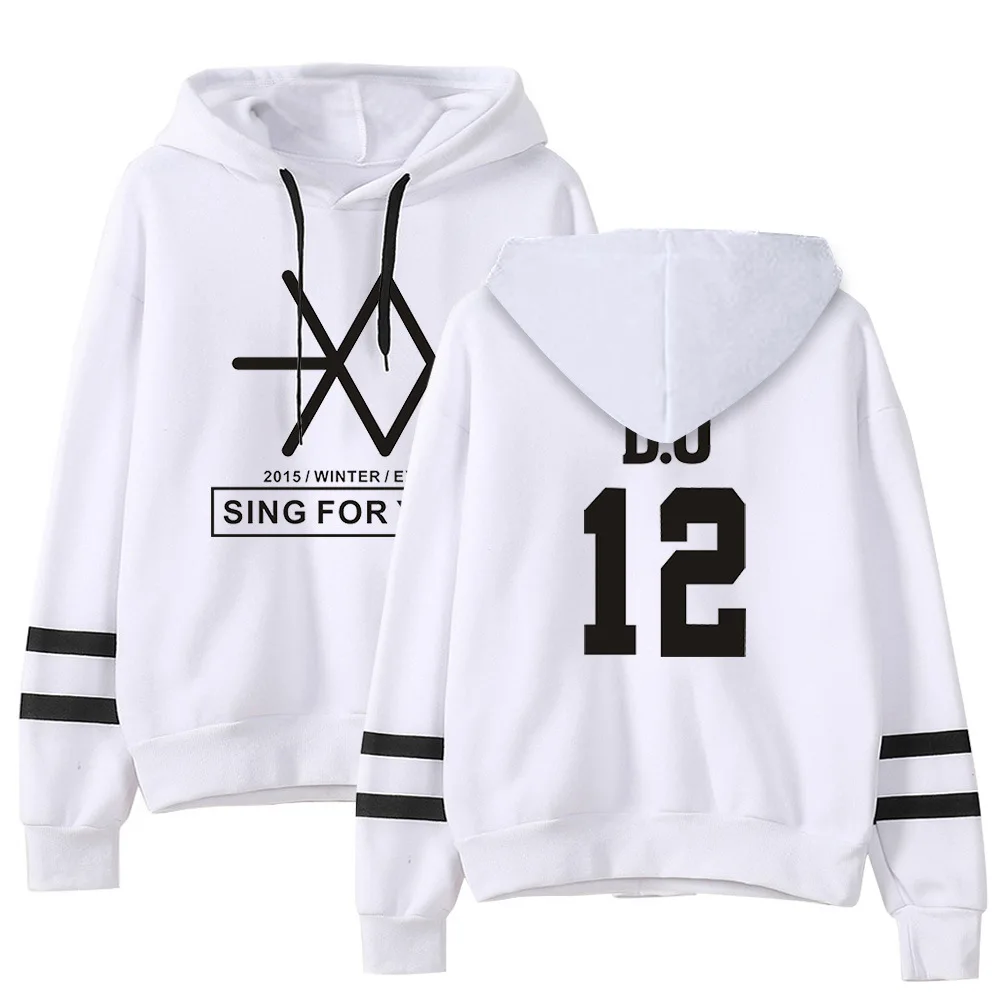 K-Pop EXO Harajuku Casual Hoodie For Women