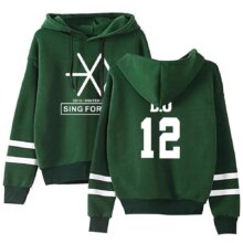 K-Pop EXO Harajuku Casual Hoodie For Women K-Pop EXO Harajuku Casual Hoodie For Women