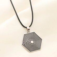 KPOP EXO Overdose Logo The Maze Runner Necklace KPOP EXO Overdose Logo The Maze Runner Necklace