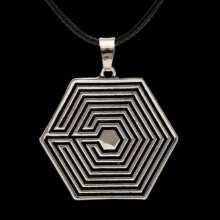 KPOP EXO Overdose Logo The Maze Runner Necklace KPOP EXO Overdose Logo The Maze Runner Necklace