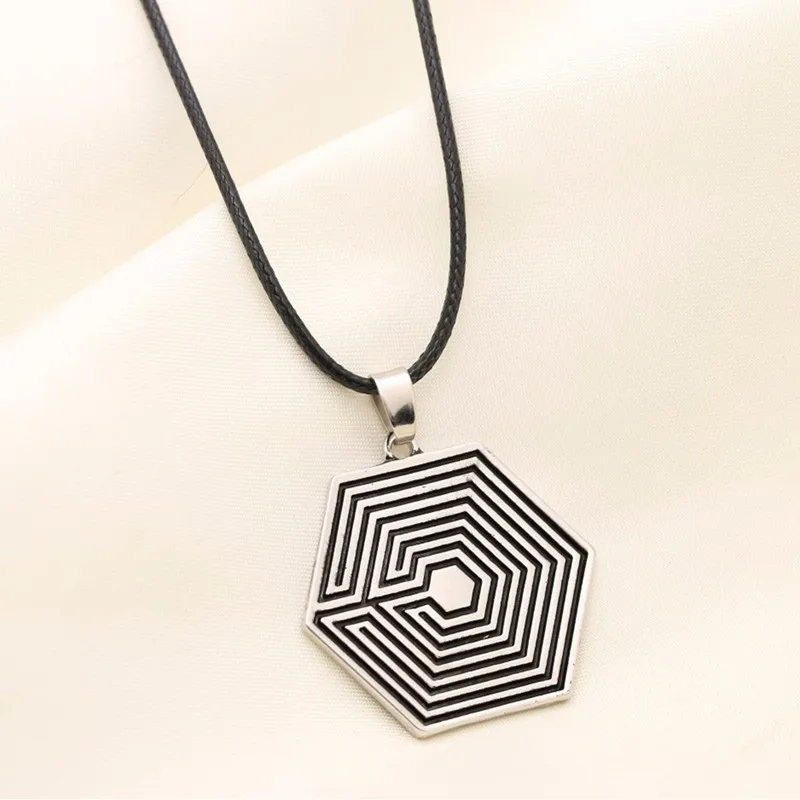 KPOP EXO Overdose Logo The Maze Runner Necklace KPOP EXO Overdose Logo The Maze Runner Necklace