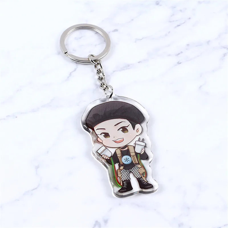 K-Pop EXO-K EXO-M EXODUS Kai Do Suho Bag Keychain K-Pop EXO-K EXO-M EXODUS Kai Do Suho Bag Keychain