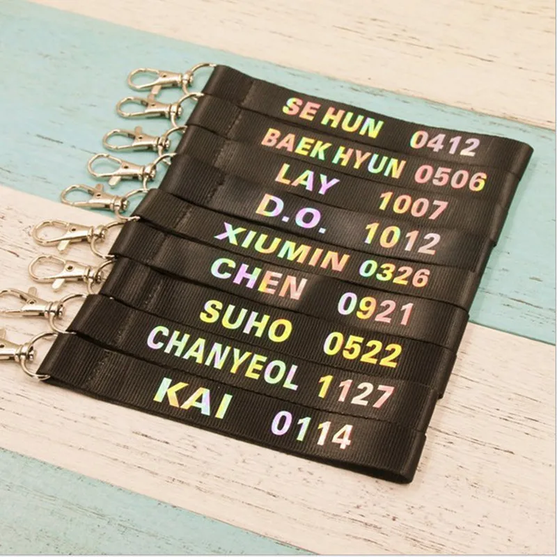 K-Pop EXO Album Nylon KeyChain