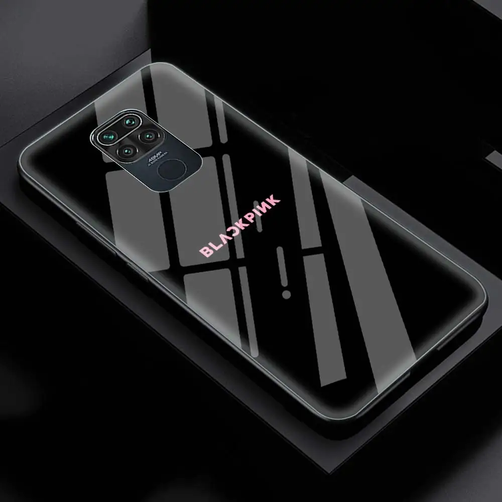 K-Pop Blackpink's Tempered Glass Funda Case For Xiaomi Redmi