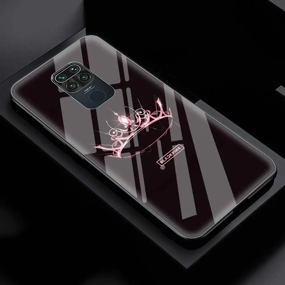 K-Pop Blackpink's Tempered Glass Funda Case For Xiaomi Redmi