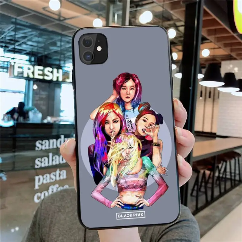 KPop Blackpink's Combination Soft Phone Case For iphone KPop Blackpink's Combination Soft Phone Case For iphone
