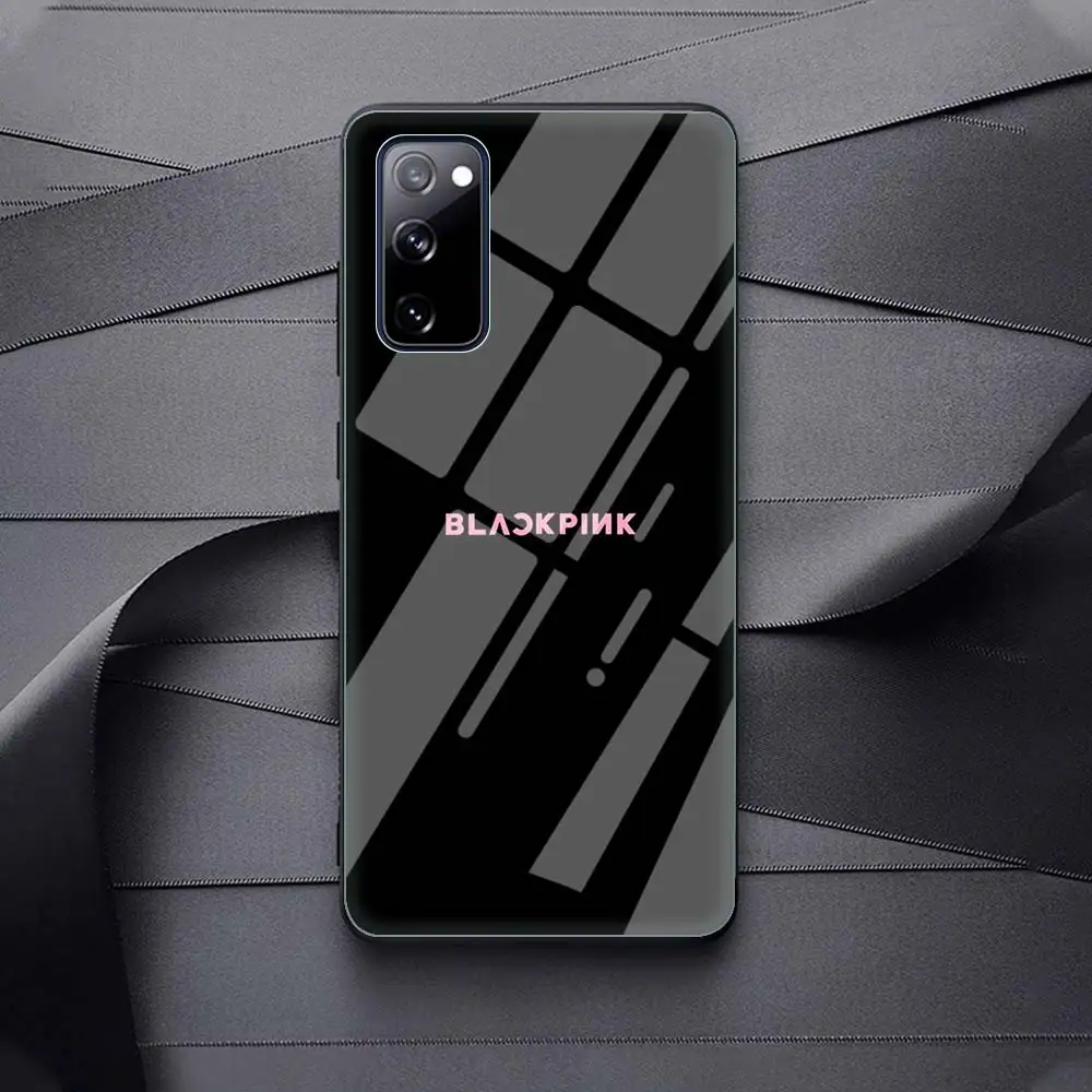KPop Blackpink's Phone Tempered Glass Funda Cover For Samsung Galaxy
