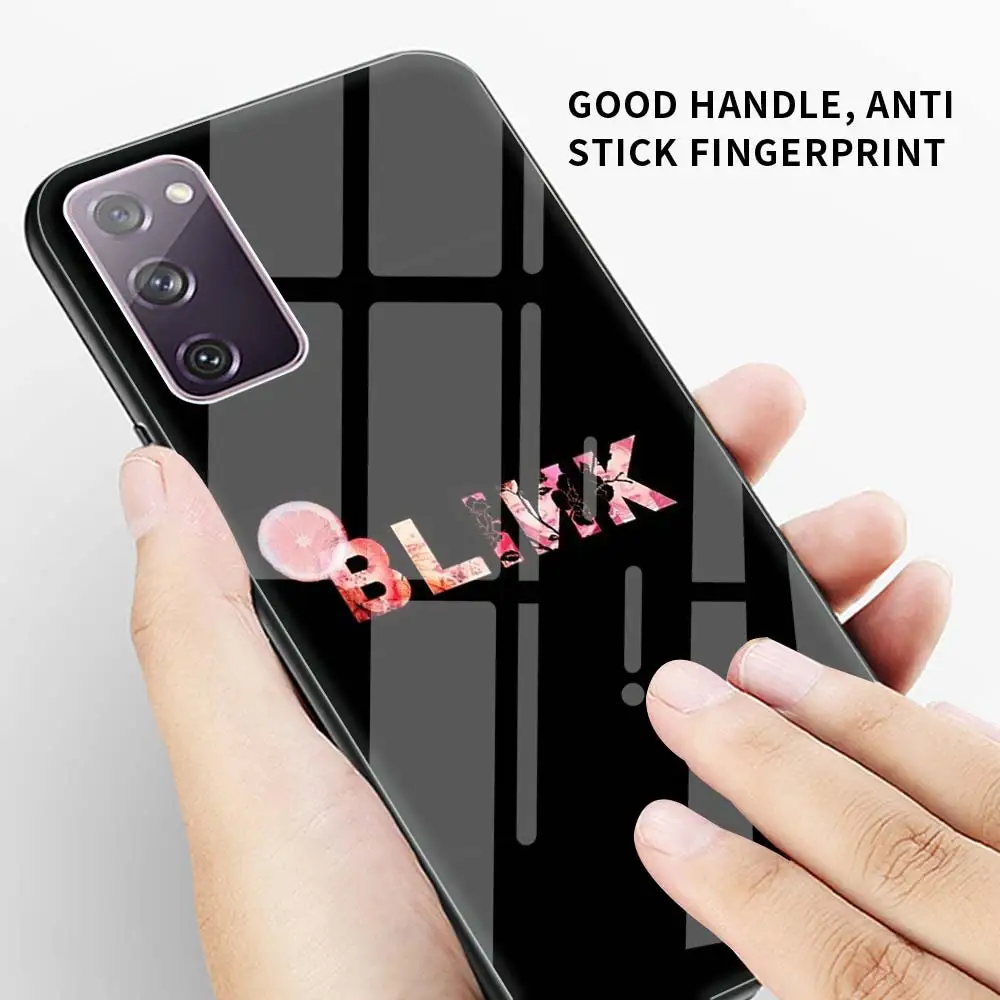 KPop Blackpink's Phone Tempered Glass Funda Cover For Samsung Galaxy