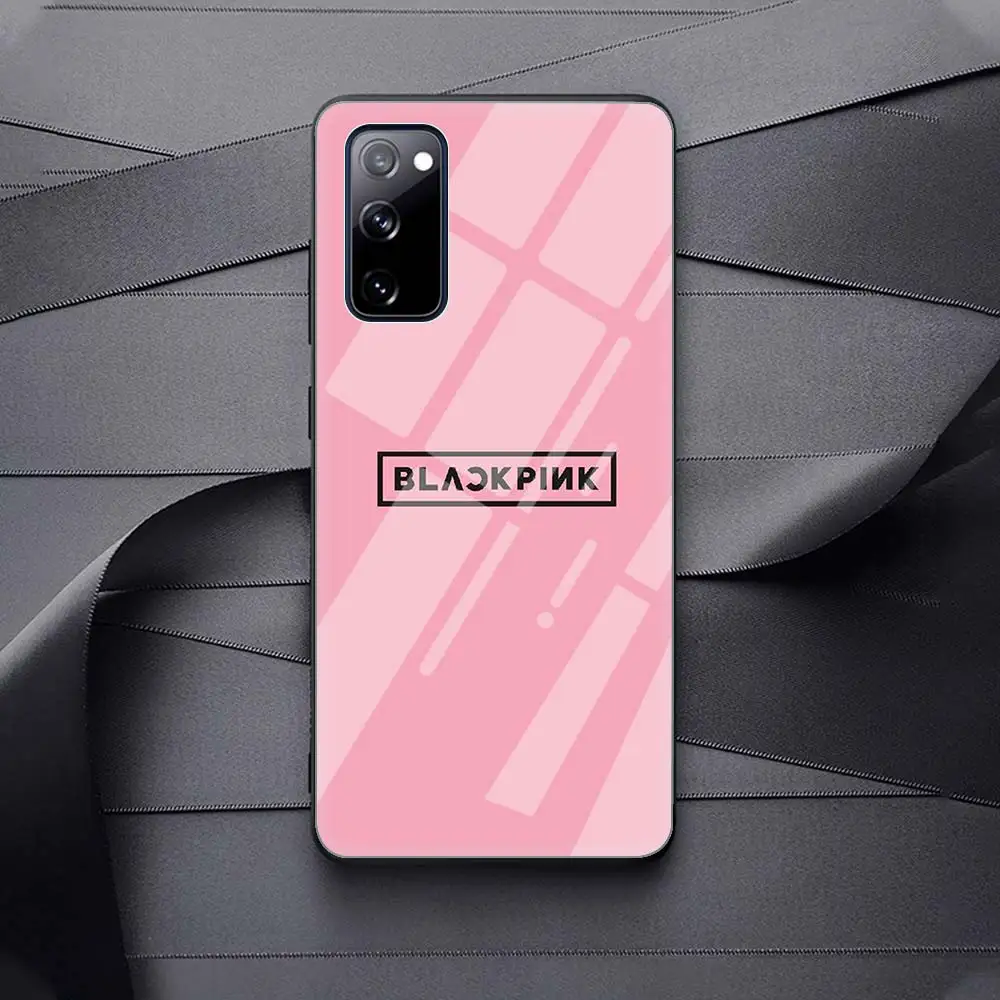 KPop Blackpink's Phone Tempered Glass Funda Cover For Samsung Galaxy