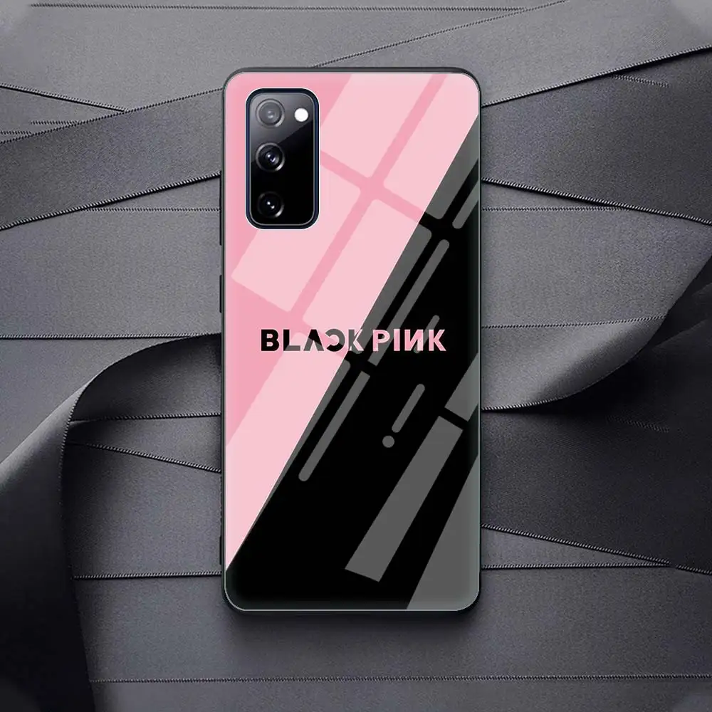 KPop Blackpink's Phone Tempered Glass Funda Cover For Samsung Galaxy