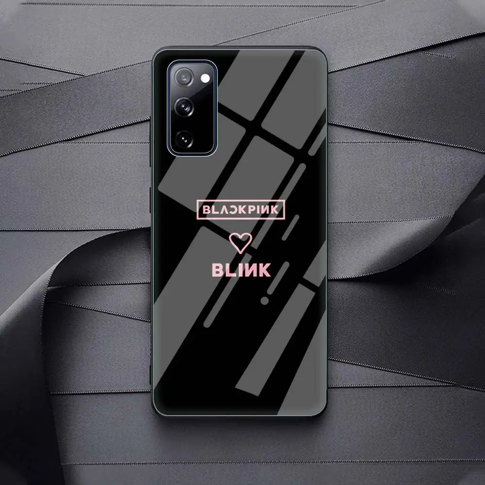 KPop Blackpink's Phone Tempered Glass Funda Cover For Samsung Galaxy