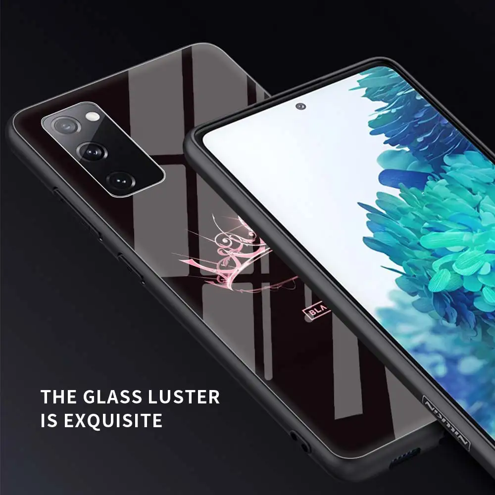 KPop Blackpink's Phone Tempered Glass Funda Cover For Samsung Galaxy