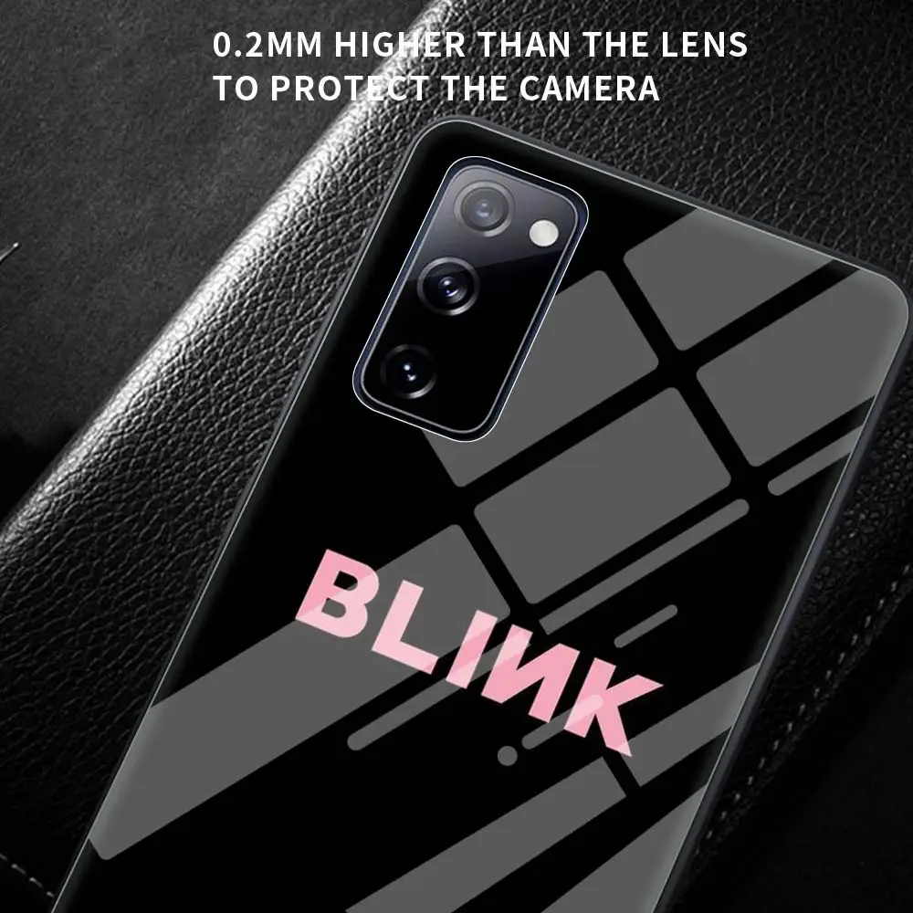KPop Blackpink's Phone Tempered Glass Funda Cover For Samsung Galaxy