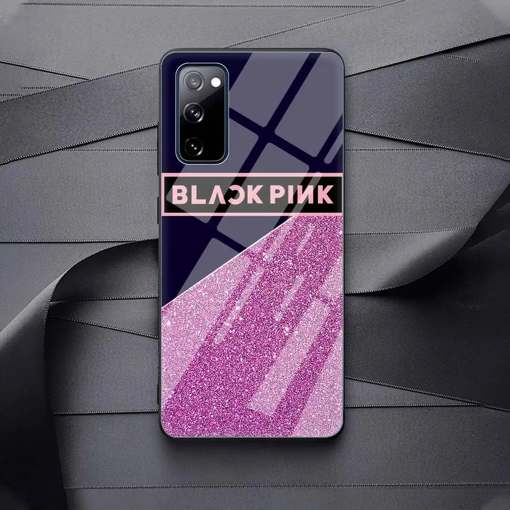 KPop Blackpink's Phone Tempered Glass Funda Cover For Samsung Galaxy