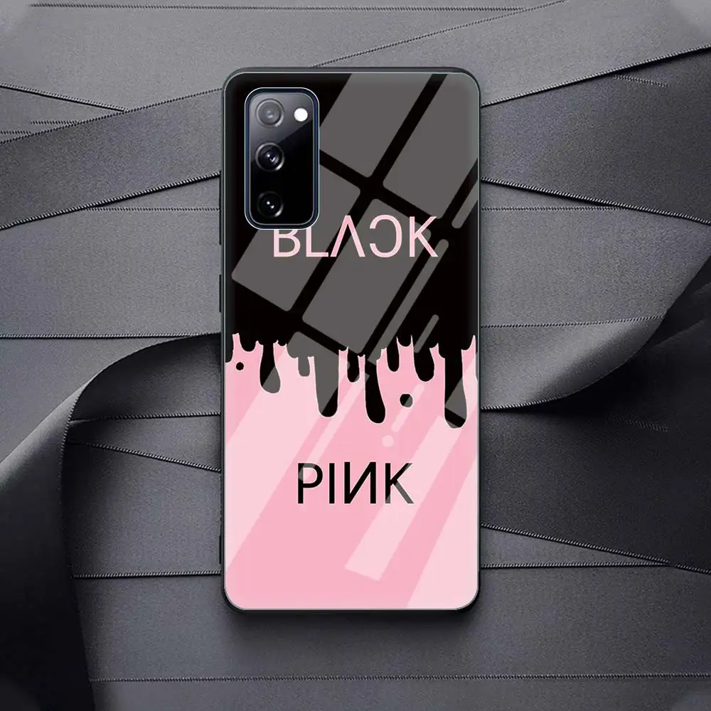 KPop Blackpink's Phone Tempered Glass Funda Cover For Samsung Galaxy