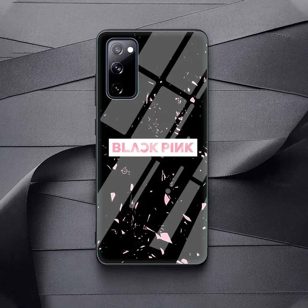 KPop Blackpink's Phone Tempered Glass Funda Cover For Samsung Galaxy