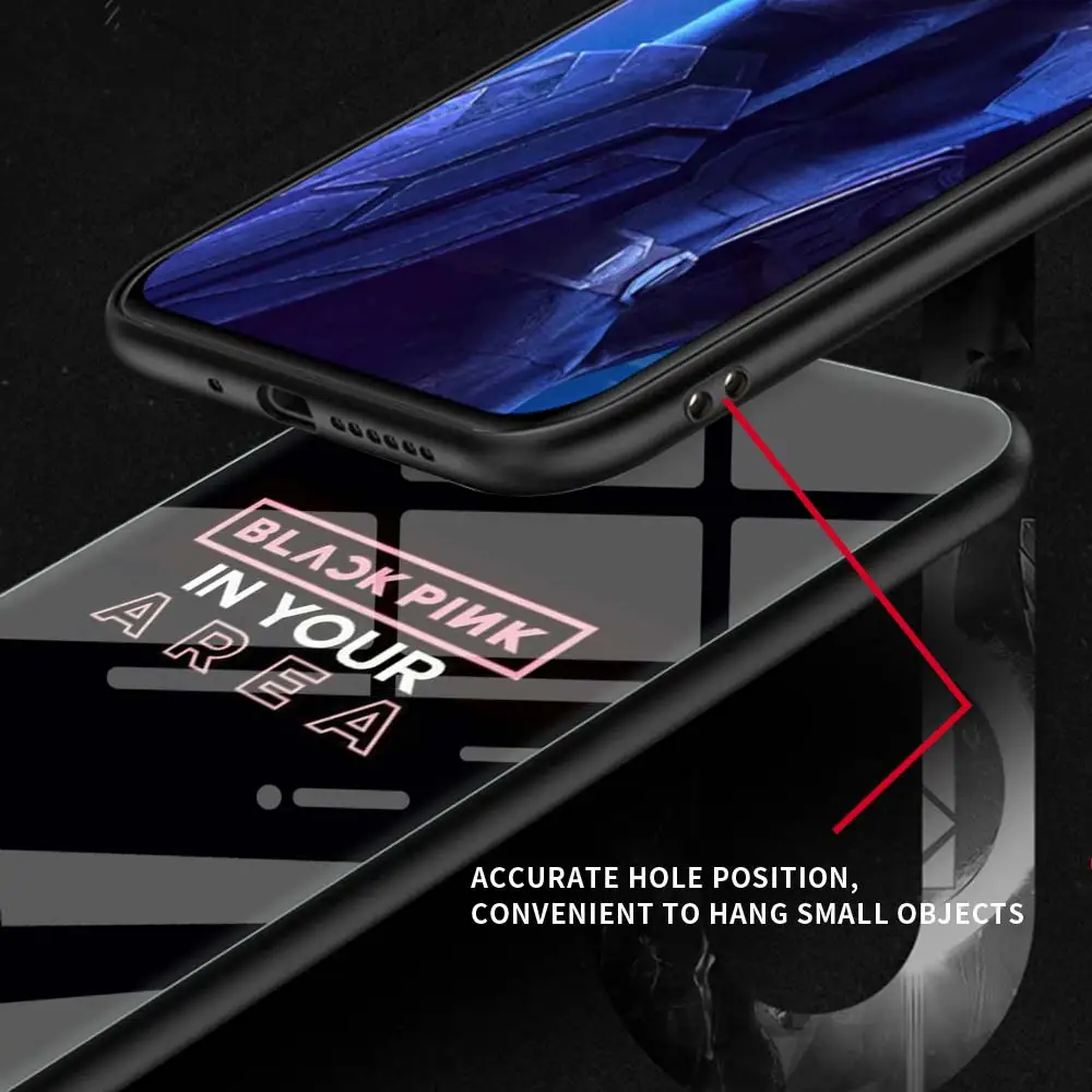 KPop Blackpink's Phone Tempered Glass Funda Cover For Samsung Galaxy