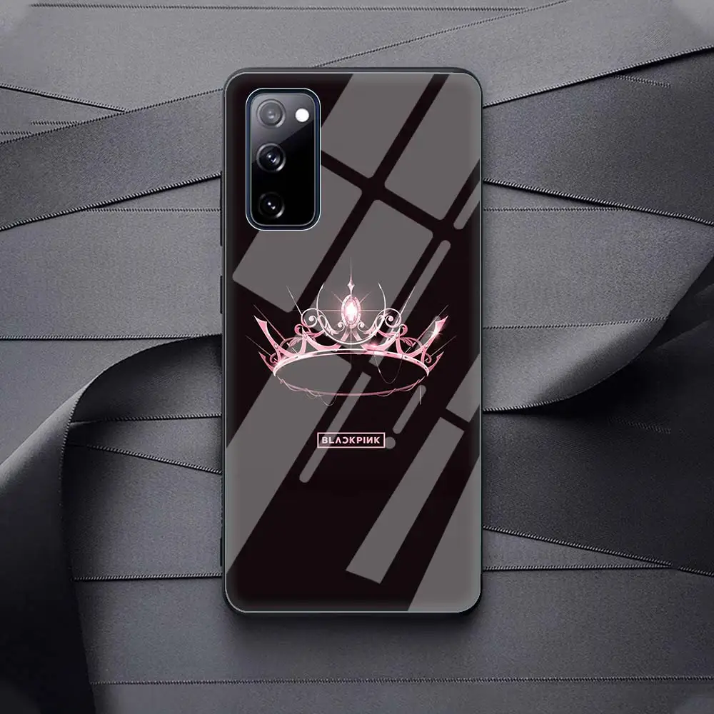 KPop Blackpink's Phone Tempered Glass Funda Cover For Samsung Galaxy
