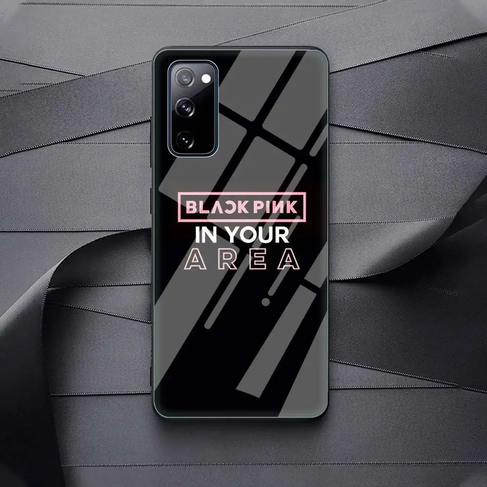 KPop Blackpink's Phone Tempered Glass Funda Cover For Samsung Galaxy