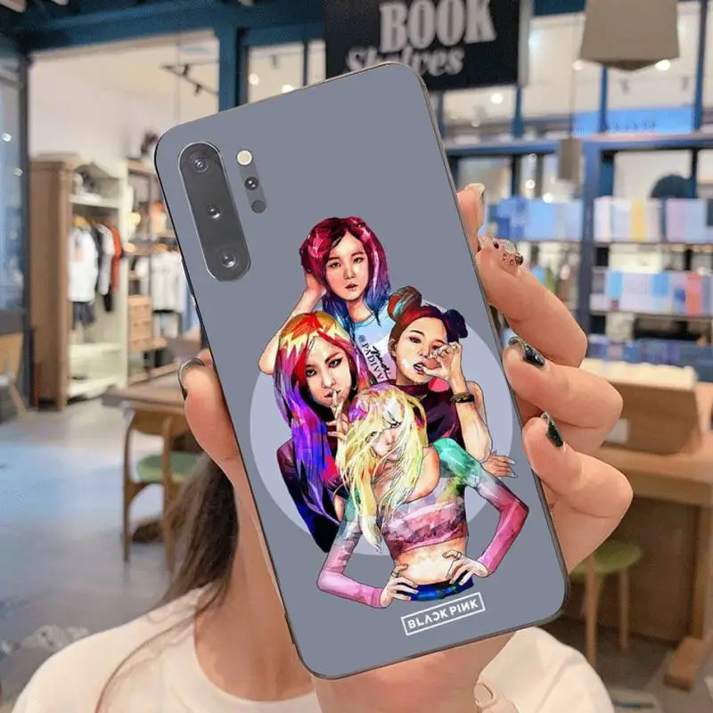 Kpop Blackpink's Combination Phone Case For Samsung Galaxy Kpop Blackpink's Combination Phone Case For Samsung Galaxy
