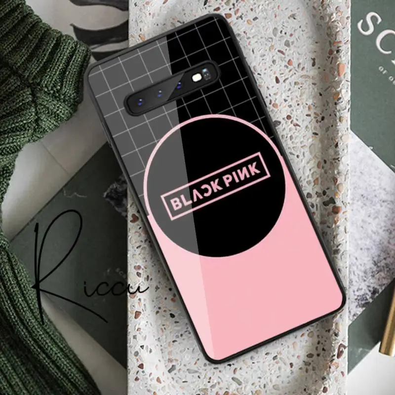 Blackpink's Lisa Phone Case & Tempered Glass For Samsung Blackpink's Lisa Phone Case & Tempered Glass For Samsung