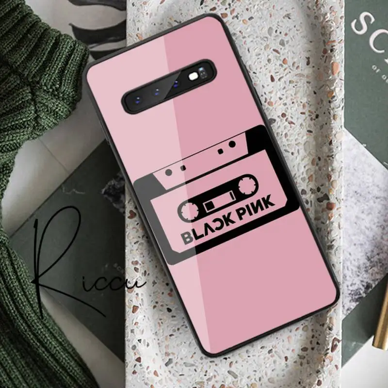 Blackpink's Lisa Phone Case & Tempered Glass For Samsung Blackpink's Lisa Phone Case & Tempered Glass For Samsung