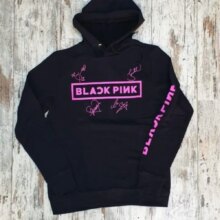 K-Pop Blackpink Printed Unisex Casual Hoodies K-Pop Blackpink Printed Unisex Casual Hoodies