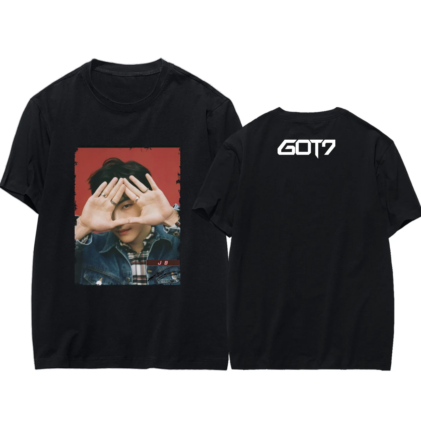 Kpop Got7 Print Casual T-Shirt