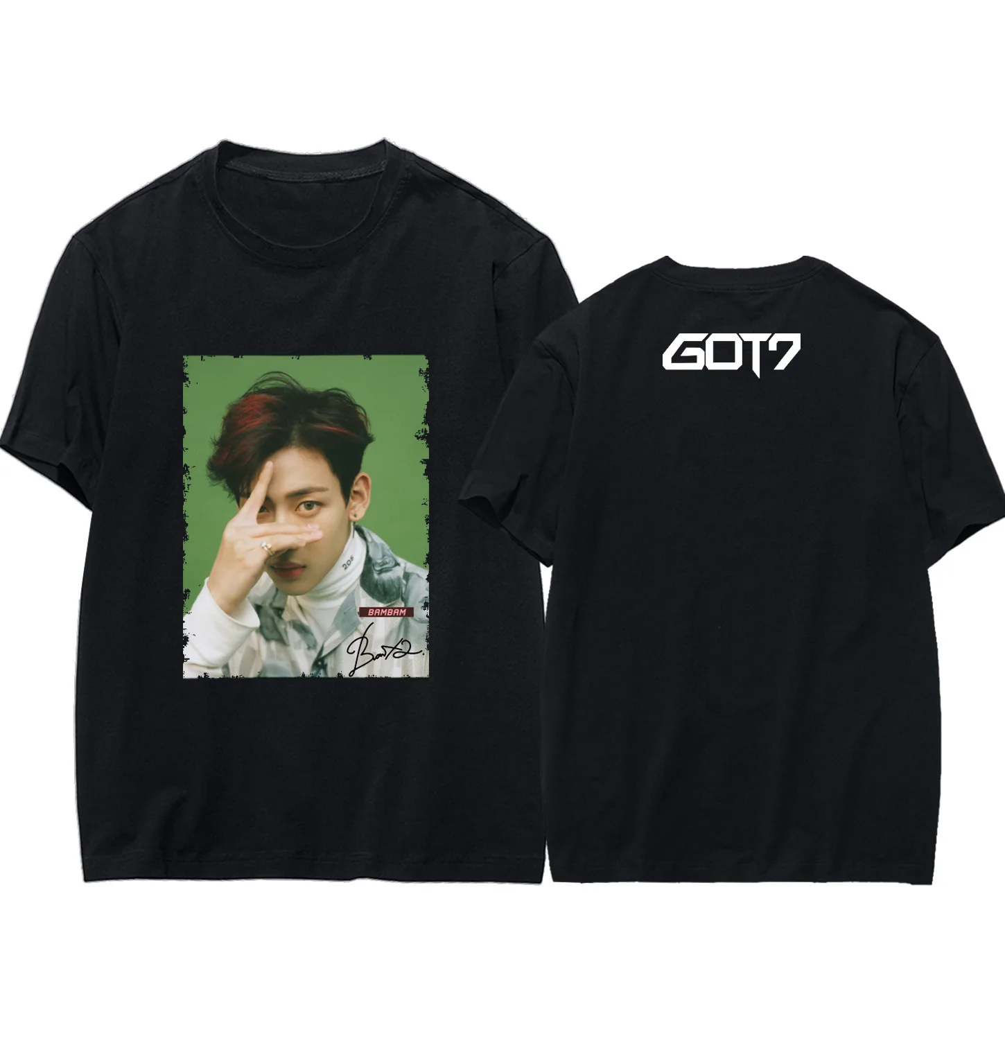 Kpop Got7 Print Casual T-Shirt