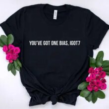 You’ve Got One Bias I Got7 K-Pop Print Short Sleeve T-Shirt You've Got One Bias I Got7 K-Pop Print Short Sleeve T-Shirt