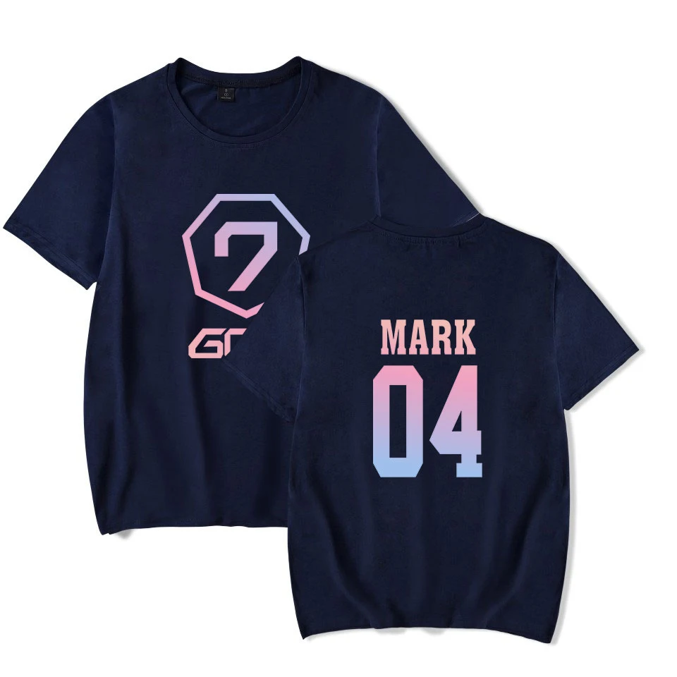Kpop GOT7 Printed O-Neck And Short Sleeve T-Shirts