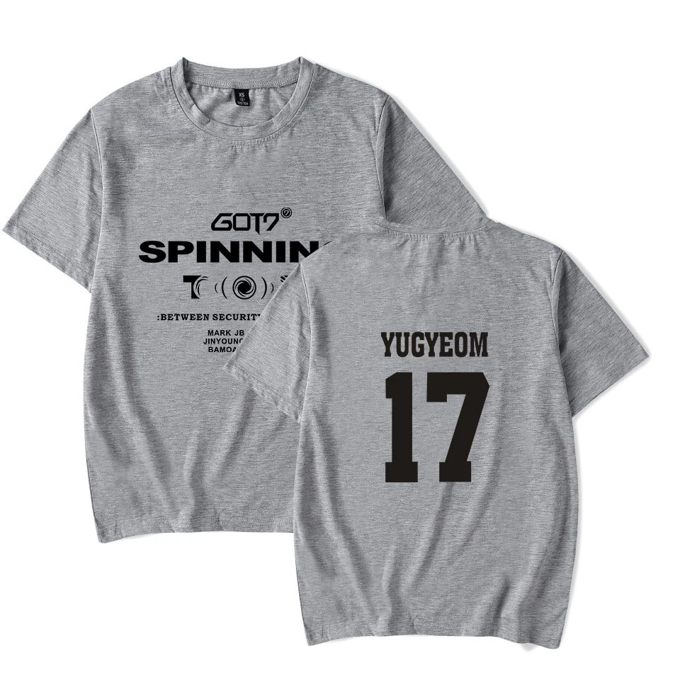 GOT7 Unisex Round Neck Casual T-Shirt