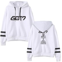 K-POP GOT7 Full Sleeve Casual Hoodies K-POP GOT7 Full Sleeve Casual Hoodies