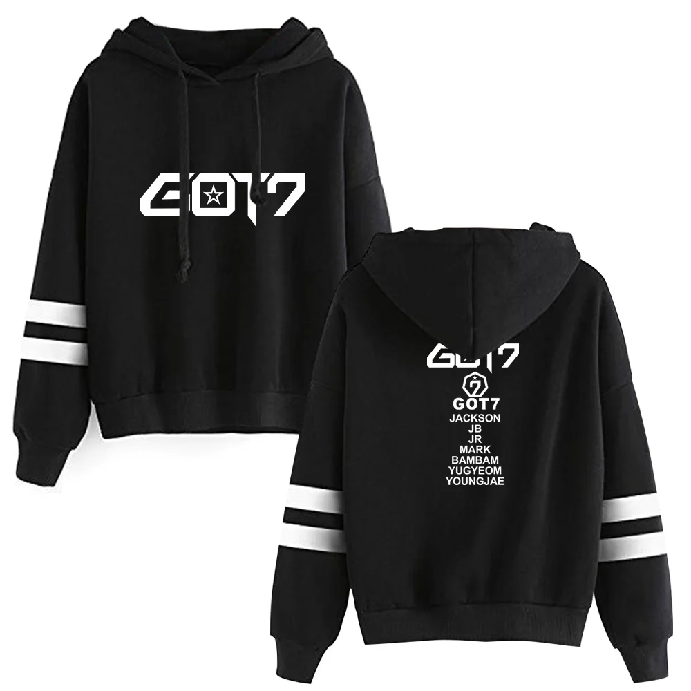 K-POP GOT7 Full Sleeve Casual Hoodies