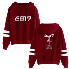 K-POP GOT7 Full Sleeve Casual Hoodies K-POP GOT7 Full Sleeve Casual Hoodies