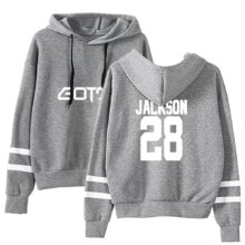 KPOP GOT7 Print Unisex Long Sleeve Casual Hoodies KPOP GOT7 Print Unisex Long Sleeve Casual Hoodies