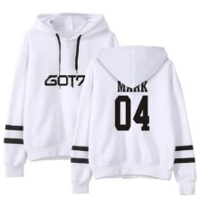 KPOP GOT7 Print Unisex Long Sleeve Casual Hoodies KPOP GOT7 Print Unisex Long Sleeve Casual Hoodies