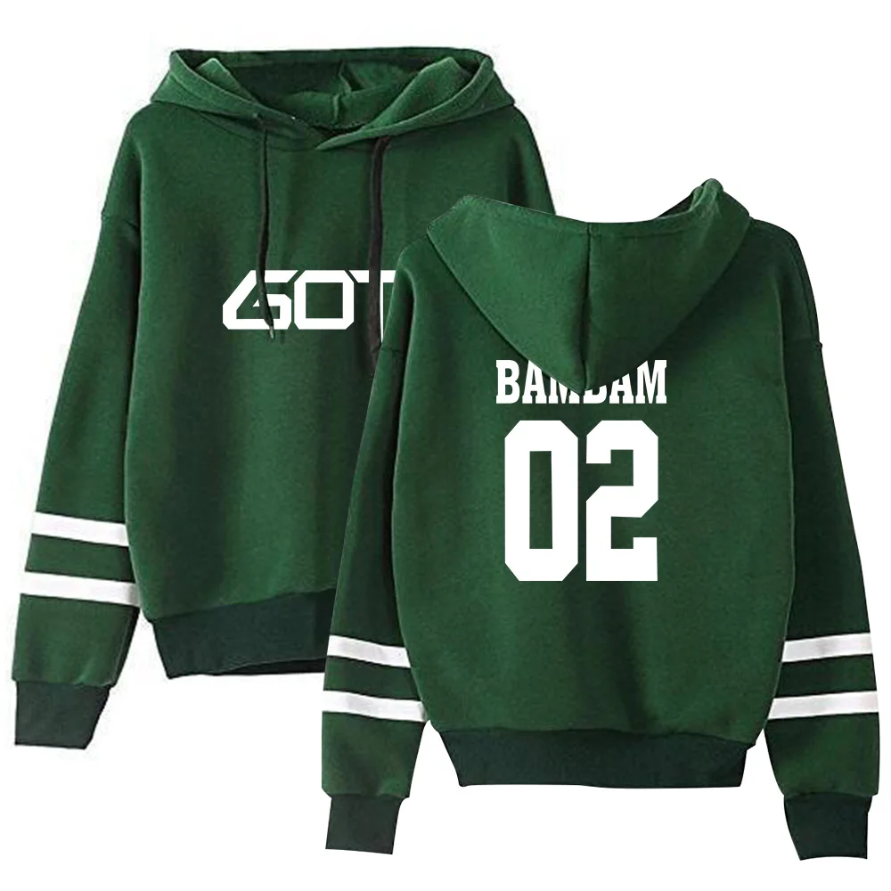 KPOP GOT7 Print Unisex Long Sleeve Casual Hoodies