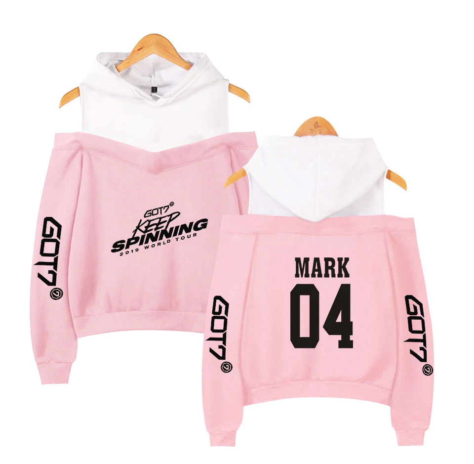 Kpop GOT7 Design Patchwork Clothing Hoodies