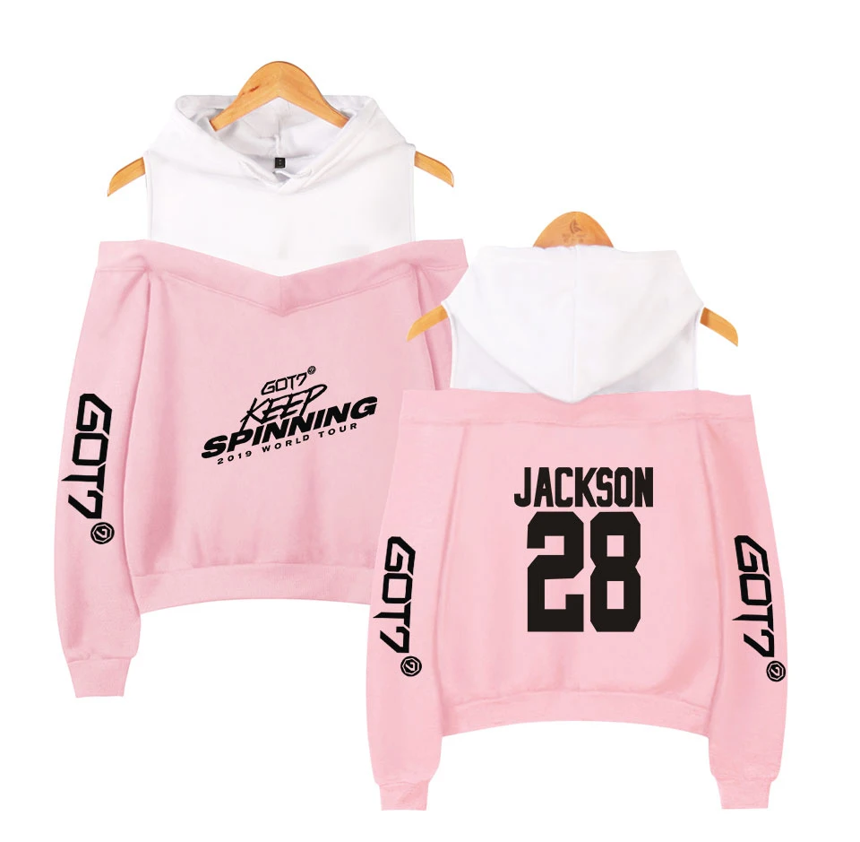 Kpop GOT7 Design Patchwork Clothing Hoodies