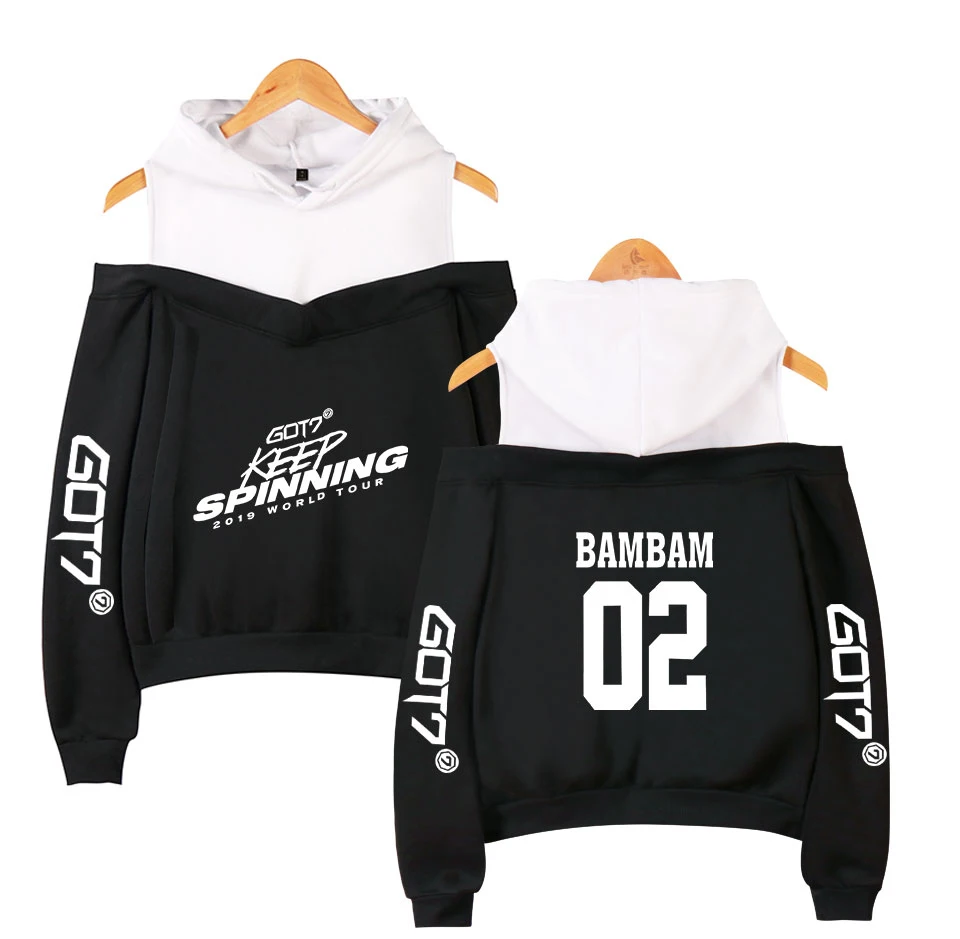 Kpop GOT7 Design Patchwork Clothing Hoodies