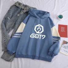 Got7 Kpop Print Harajuku Casual Hoodies Got7 Kpop Print Harajuku Casual Hoodies