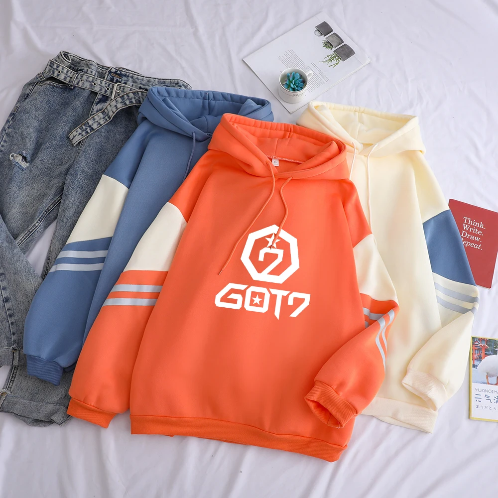 Got7 Kpop Print Harajuku Casual Hoodies