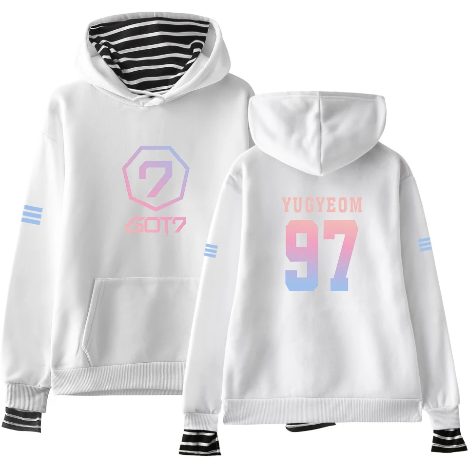 Kpop GOT7 Unisex Long Sleeve Hoodies Kpop GOT7 Unisex Long Sleeve Hoodies