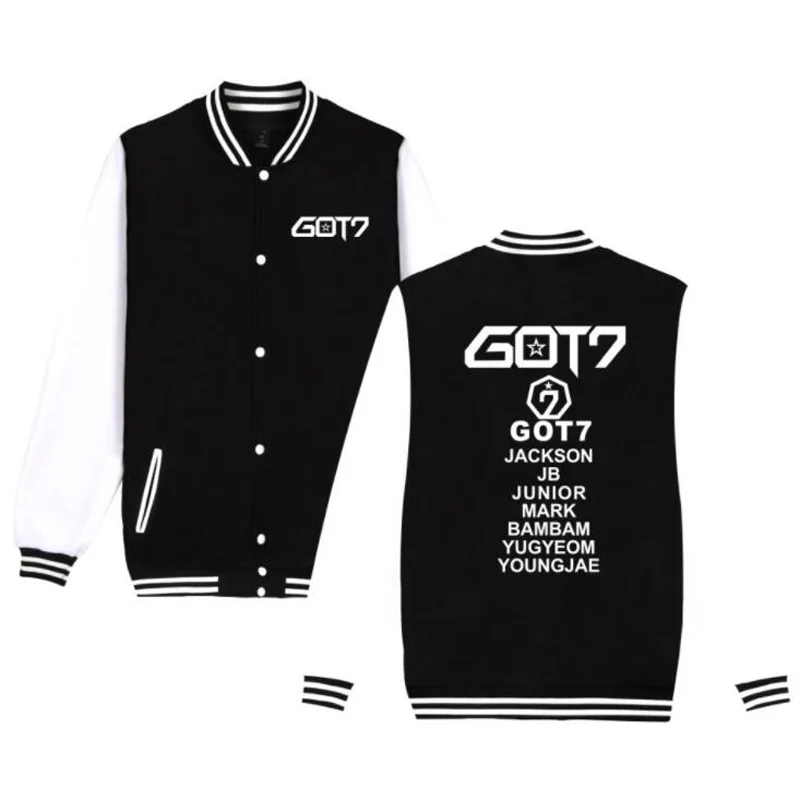 Kpop GOT7 Unisex Casual Hoodies