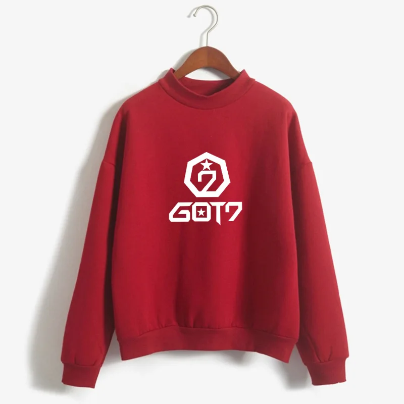 Got7 Kpop Long Sleeve Harajuku Sweatshirts