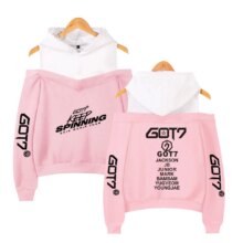 K-Pop GOT7 Patchwork Clothing Design Hoodies K-Pop GOT7 Patchwork Clothing Design Hoodies